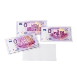 Leuchtturm 359380 Fundas protectoras BASIC para billetes de banco y “Euro Souvenir”, 140 x 80 mm, paq.de 50 Leuchtturm 359380 Fundas protectoras BASIC para billetes de banco y “Euro Souvenir”, 140 x 80 mm, paq.de 50
