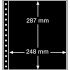Leuchtturm 359386 Hojas-R, 1 división, negro, paq. de 5