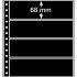 Leuchtturm 359389 Hojas-R, 4 división, negro, paq. de 5