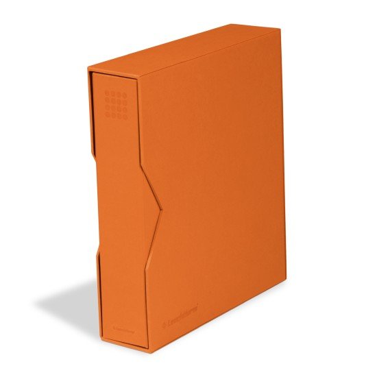 Leuchtturm 359518 Tapa de anillas OPTIMA PUR, incl. cajetín de protector, naranja