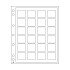 Leuchtturm 360060 Hojas de plástico ENCAP para cápsulas QUADRUM Mini, paquete de 2