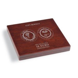 Leuchtturm 360968 Estuche para 15 monedas de colección alemanas de 10 € 