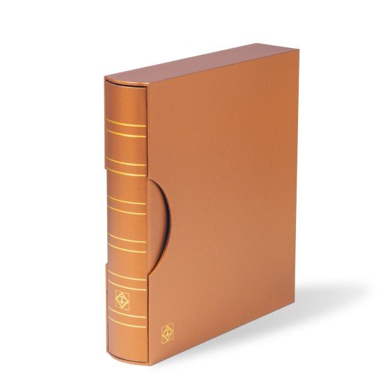 Leuchtturm 361118 Tapa anillas GRANDE, classic diseño con cajetín protector, bronce