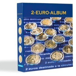 Leuchtturm 363159 Tapa preimpreso NUMIS p. monedas conmemorat. 2€ de todos países del euro,neutral Leuchtturm 363159 Tapa preimpreso NUMIS p. monedas conmemorat. 2€ de todos países del euro,neutral