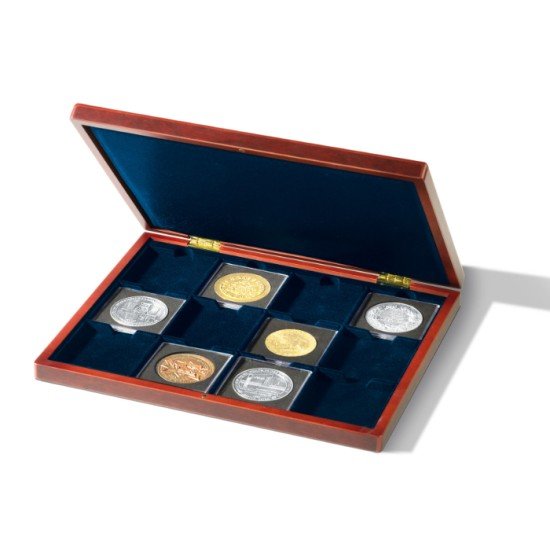 Leuchtturm 363166 Estuche para monedas VOLTERRA  UNO para 12 monedas en QUADRUM XL/ Cartonesde monedasXL