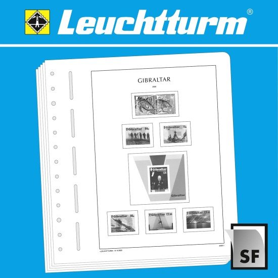 Leuchtturm 365197 Suplemento-SF Gibraltar 2020