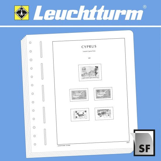 Leuchtturm 365316 Suplemento-SF Chipre-correo turco 2020