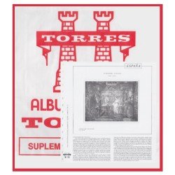 Torres Hojas España 1950/65 Montadas con protector 