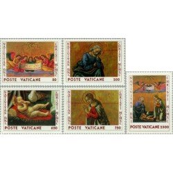Vaticano - 886/90 - 1990 Navidad Lujo Vaticano - 886/90 - 1990 Navidad Lujo