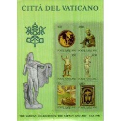 Vaticano HB 7 1983 Colección de arte del Vaticano en EEUU Lujo Vaticano HB 7 1983 Colección de arte del Vaticano en EEUU Lujo
