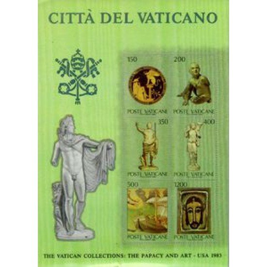 Vaticano HB 7 1983 Colección de arte del Vaticano en EEUU Lujo Vaticano HB 7 1983 Colección de arte del Vaticano en EEUU Lujo