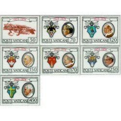Vaticano - 678/84  - 1979 50º Aniv. fundación ciudad del Vaticano Lujo