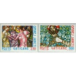 Vaticano  Nº 700/01  1980  Todos los Santos Lujo