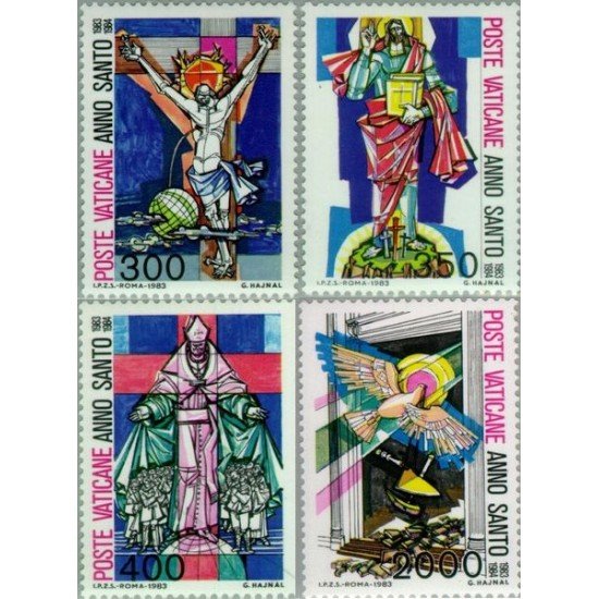 Vaticano - 739/42 - 1983 Año Santo extraordinario Lujo Vaticano - 739/42 - 1983 Año Santo extraordinario Lujo