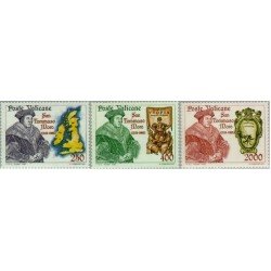 Vaticano  Nº 773/75   1985  450º Aniv. muerte de St. Tomás Moro Lujo