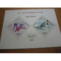 Monaco - 12 - 1980 Juegos Olímpicos de Lake Placid Lujo