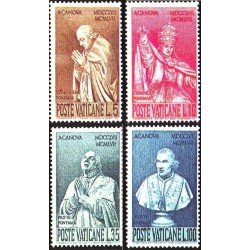 Vaticano 261/64 1958 Cent. de Antonio Canova Papas Lujo Vaticano 261/64 1958 Cent. de Antonio Canova Papas Lujo