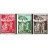 REL/S Vaticano 319/21 1961  15º Centenario de la muerte del papa St. León el Grande MNH