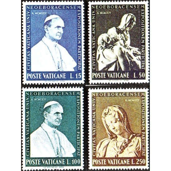REL/S Vaticano Nº 401/04 1964 Exposición Internacional de New York Lujo REL/S Vaticano Nº 401/04 1964 Exposición Internacional de New York Lujo