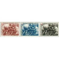 REL/S Vaticano  Nº 410/12   1964  Centº de la Cruz Roja Internacional Lujo