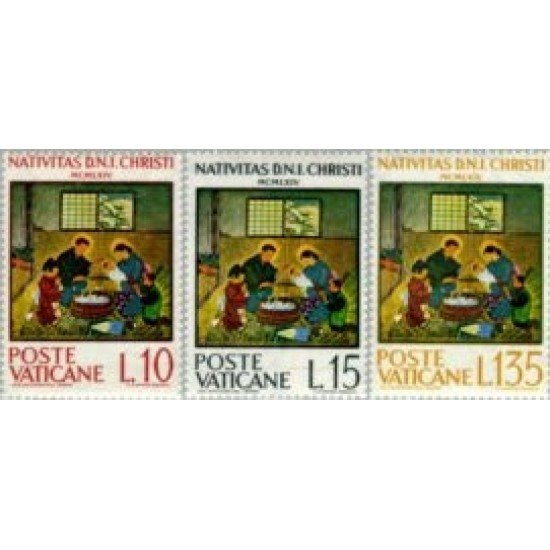 REL/S Vaticano Nº 415/17 1964 Navidad Lujo REL/S Vaticano Nº 415/17 1964 Navidad Lujo
