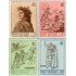 Vaticano  Nº 428/31  1965  7º Cent de Dante Alighieri Lujo