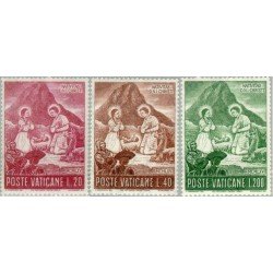 Vaticano  438/40   1965  Navidad  MNH