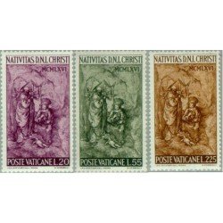REL/S Vaticano Nº 463/65 1966 Navidad Lujo REL/S Vaticano Nº 463/65 1966 Navidad Lujo