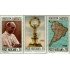 REL/S Vaticano  Nº 479/81  1968  39º Congreso eucarístico inter. Bogota Custodia  Mapa Pablo VI Lujo