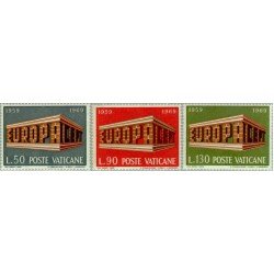 REL/S Vaticano Nº 488/90 1969 Europa Lujo REL/S Vaticano Nº 488/90 1969 Europa Lujo