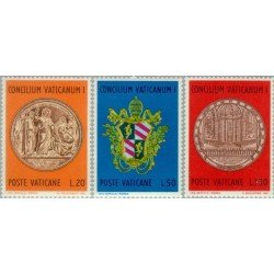 REL/S Vaticano Nº 502/04 1970 Cent. del Concilio Vaticano I Lujo REL/S Vaticano Nº 502/04 1970 Cent. del Concilio Vaticano I Lujo