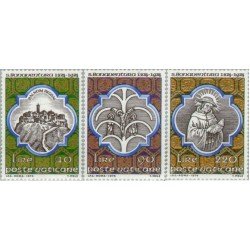 Vaticano - 579/81 - 1974 7º Cent. muerte de St. Buenaventura Bagnoregio Lujo Vaticano - 579/81 - 1974 7º Cent. muerte de St. Buenaventura Bagnoregio Lujo
