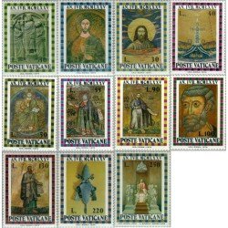 Vaticano - 582/92 - 1975 Año Santo Lujo Vaticano - 582/92 - 1975 Año Santo Lujo