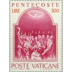 Vaticano - 593 - 1975 Pentecostes Cuadro del Greco Museo del Prado Lujo Vaticano - 593 - 1975 Pentecostes Cuadro del Greco Museo del Prado Lujo