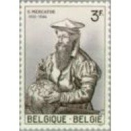 Bélgica - 1213 - 1962 450º Aniv. de Mercator Grabado Lujo
