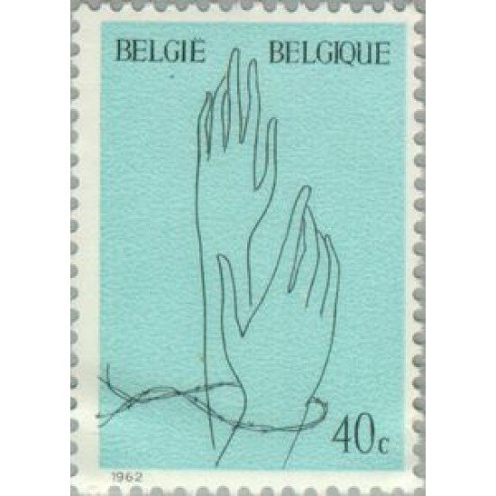 Bélgica - 1224 - 1962 18º Peregrinaje al monumento de Breendonk Lujo Bélgica - 1224 - 1962 18º Peregrinaje al monumento de Breendonk Lujo