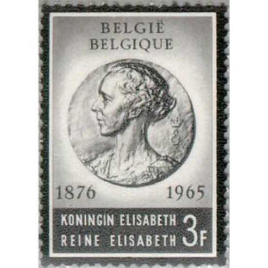 Bélgica - 1359 - 1965 Muerte de la reina Elisabeth Lujo Bélgica - 1359 - 1965 Muerte de la reina Elisabeth Lujo