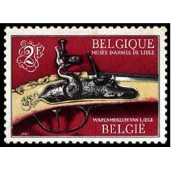Bélgica - 1406 - 1967 Museo de armas Pistola Lujo