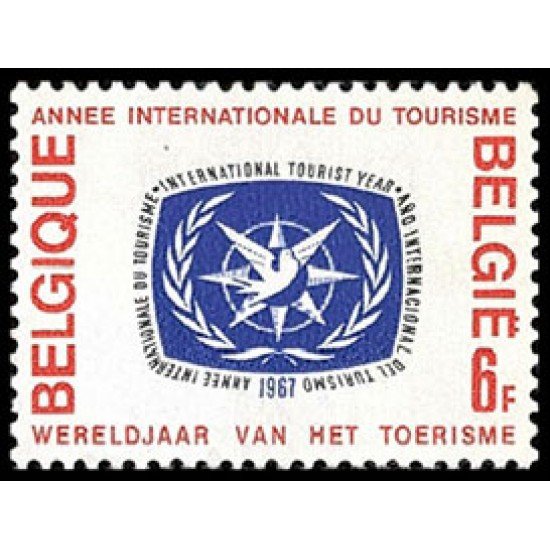 Bélgica - 1407 - 1967 Año inter. del turismo Lujo Bélgica - 1407 - 1967 Año inter. del turismo Lujo