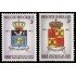 Bélgica - 1433/34 - 1967 150º Aniv. de las Universidades de Lieja y Gante Escudos Lujo