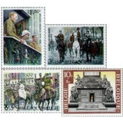 Bélgica - 1474/77 - 1968 50º Aniv. de armisticio Lujo