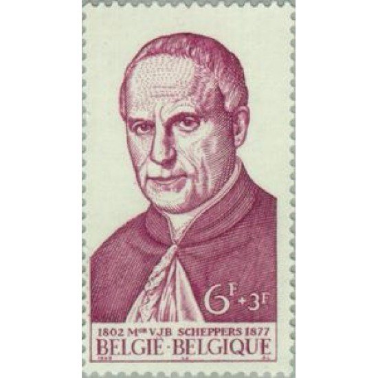 Bélgica - 1499 - 1969 Monseñor Victor Scheppers Lujo Bélgica - 1499 - 1969 Monseñor Victor Scheppers Lujo