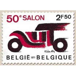 Bélgica - 1568 - 1971 50º Salón del automóvil Lujo