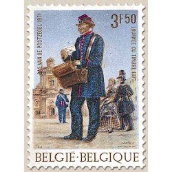 Bélgica - 1577 - 1971 Día del sello Cartero Lujo