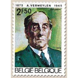 Bélgica - 1620 - 1972 Cent. de Auguste Vermeylen Retrato Lujo Bélgica - 1620 - 1972 Cent. de Auguste Vermeylen Retrato Lujo