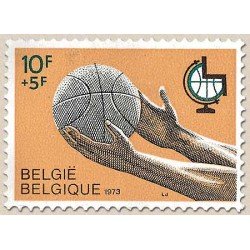 Bélgica - 1656 - E - 1973 1er Campeonato de baloncesto para discapacitados Lujo Bélgica - 1656 - E - 1973 1er Campeonato de baloncesto para discapacitados Lujo