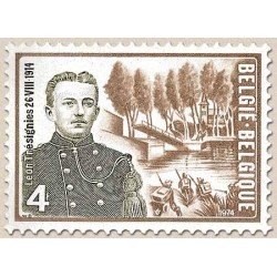 Bélgica - 1724 - 1974 60º Aniv. muerte del caporal Léon Trésignies Lujo