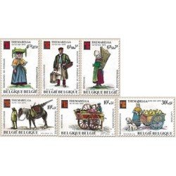 Bélgica - 1784/89 - 1975 Sorteo a favor de Themabelga Antiguos oficios belgas Lujo Bélgica - 1784/89 - 1975 Sorteo a favor de Themabelga Antiguos oficios belgas Lujo