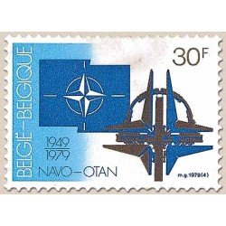 Bélgica - 1922 - 1979 30º Aniv. del tratado de la OTAN Lujo Bélgica - 1922 - 1979 30º Aniv. del tratado de la OTAN Lujo