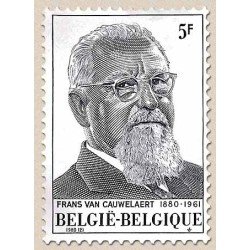 Bélgica - 1964 - 1980 100º Aniv. de Frans Van Cauwelaert Lujo Bélgica - 1964 - 1980 100º Aniv. de Frans Van Cauwelaert Lujo
